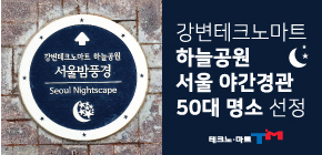 강변테크노마트 하늘공원 서울 야간경관 50대 명소 선정